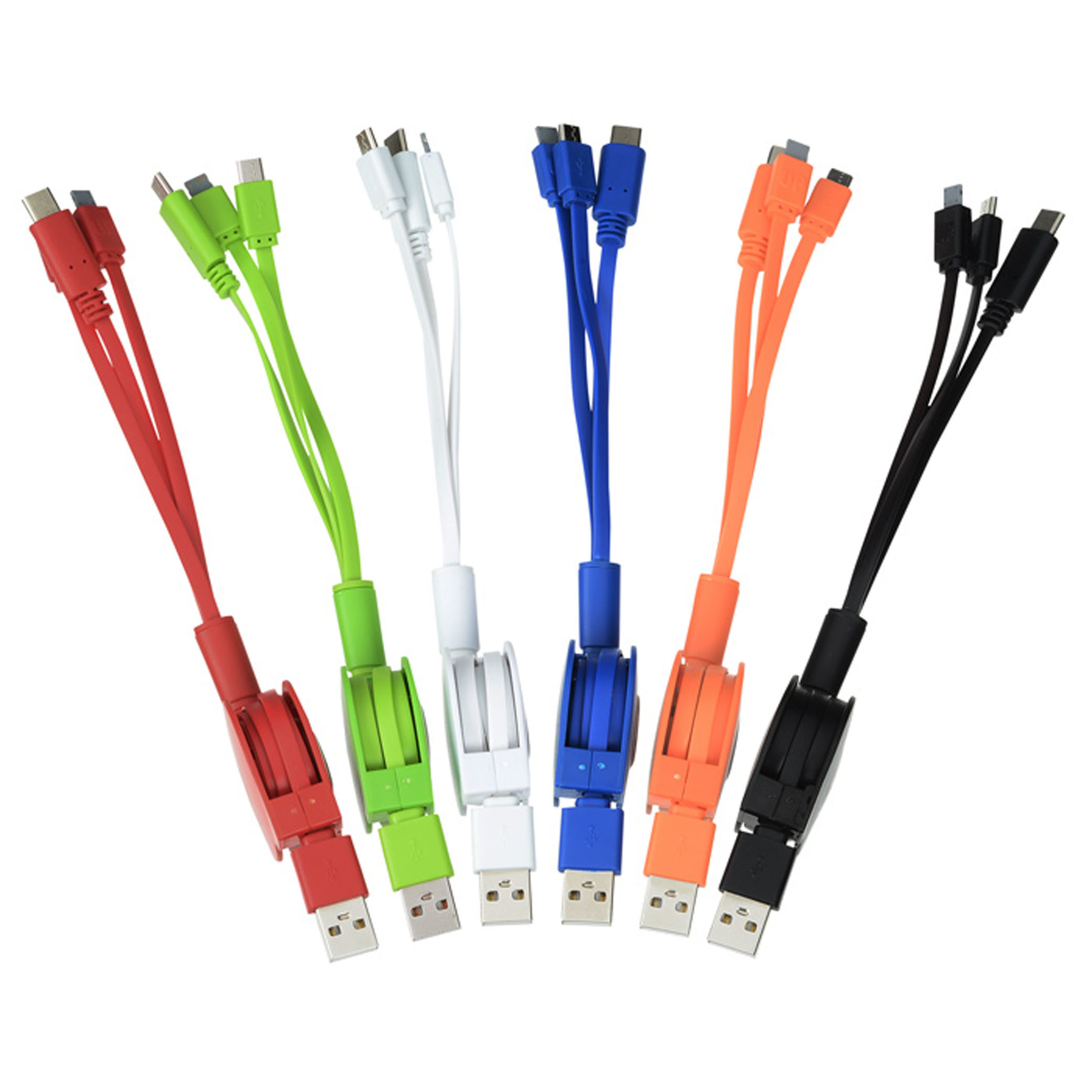 可撤回的索价的电缆与USB类型C
